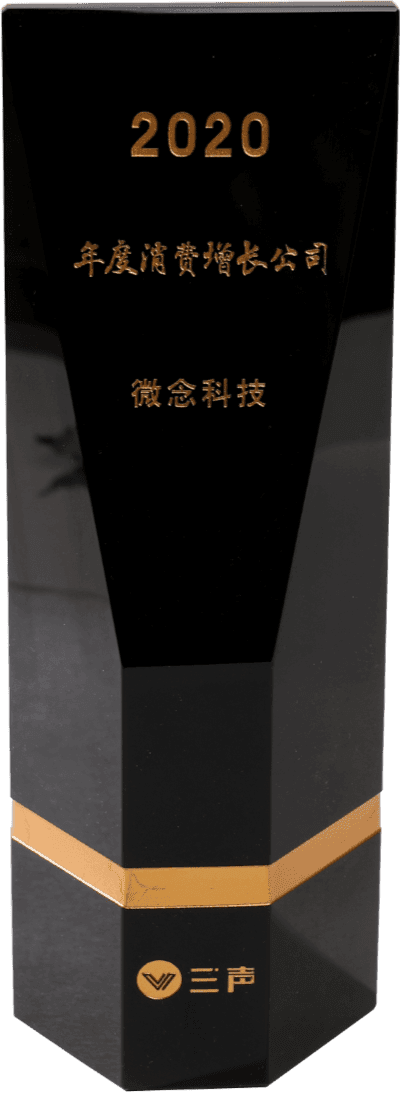 2020年度消费增长公司
三声